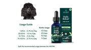 200mg CBD Oil For Medium Dogs, USDA Organic for Calming, Mobility, and Overall Health